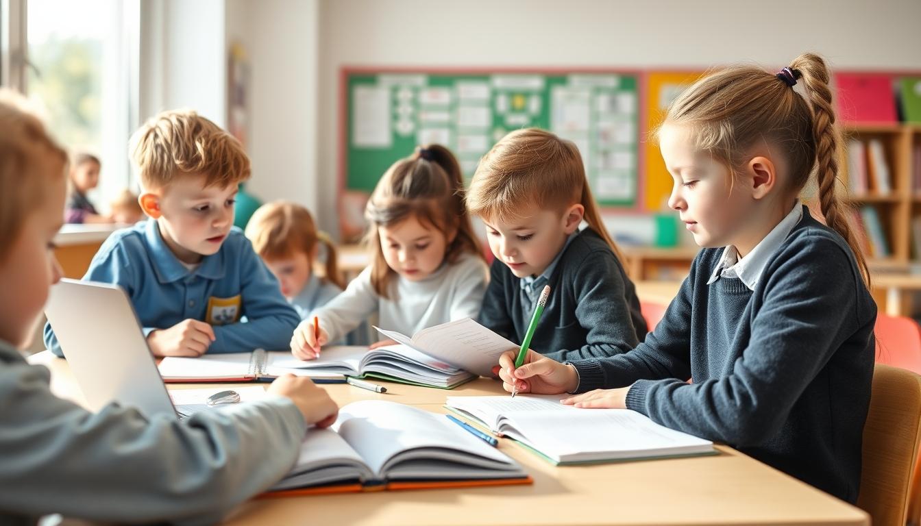 Student developing practical and academic skills