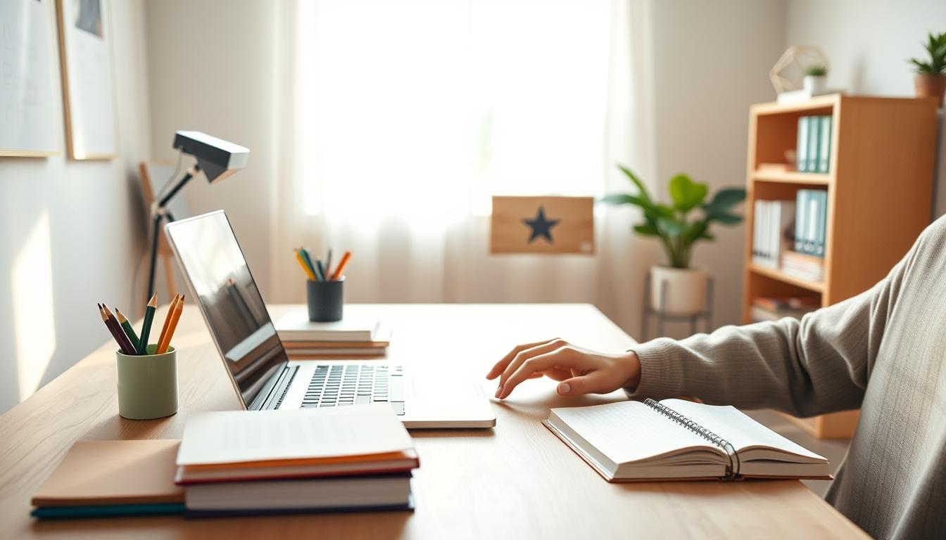 Digital learning platform with online study materials